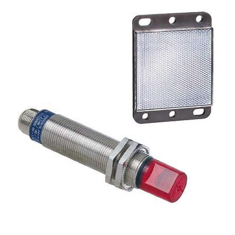 Telemecanique Sensors Polarised Retroreflective Photoelectric Sensor, Cylindrical Sensor