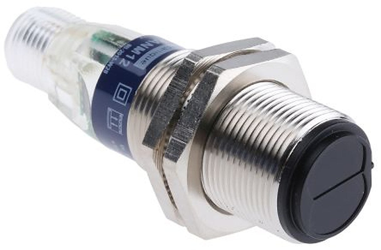 Telemecanique Sensors Retroreflective Photoelectric Sensor, Barrel Sensor