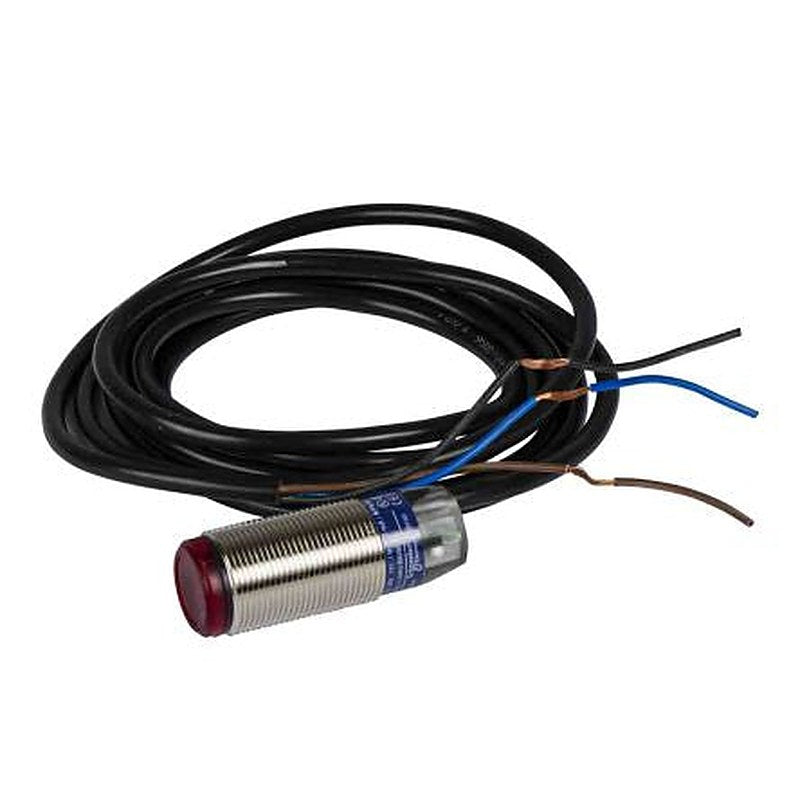 Telemecanique Sensors Diffuse Photoelectric Sensor, Cylindrical Sensor