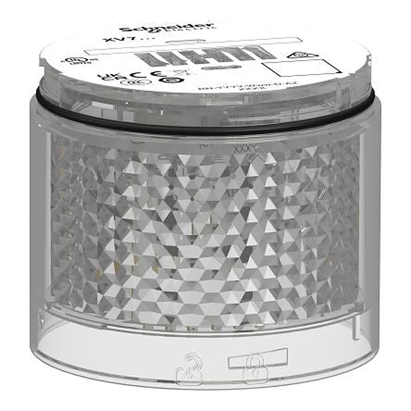 Schneider Electric Harmony XVB7 Series Clear Multi-Function+Steady Effect Indicator Light, LED Bulb 24V ac/dc, AC/DC,