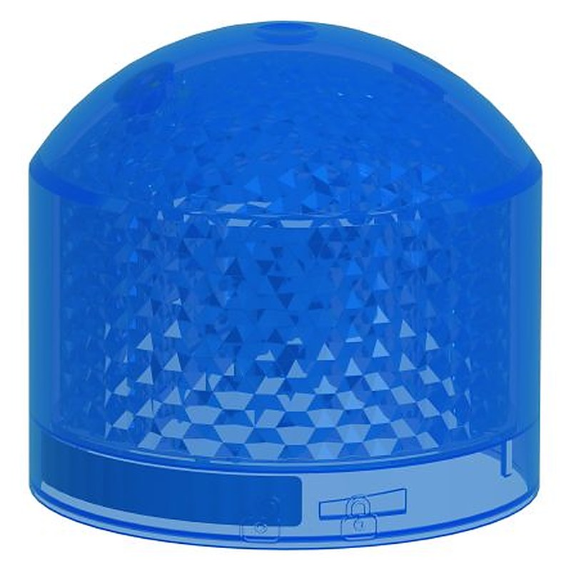 Schneider Electric Harmony XVB7 Series Blue Steady Effect Indicator Light, LED Bulb 24V ac/dc, AC/DC, IP66