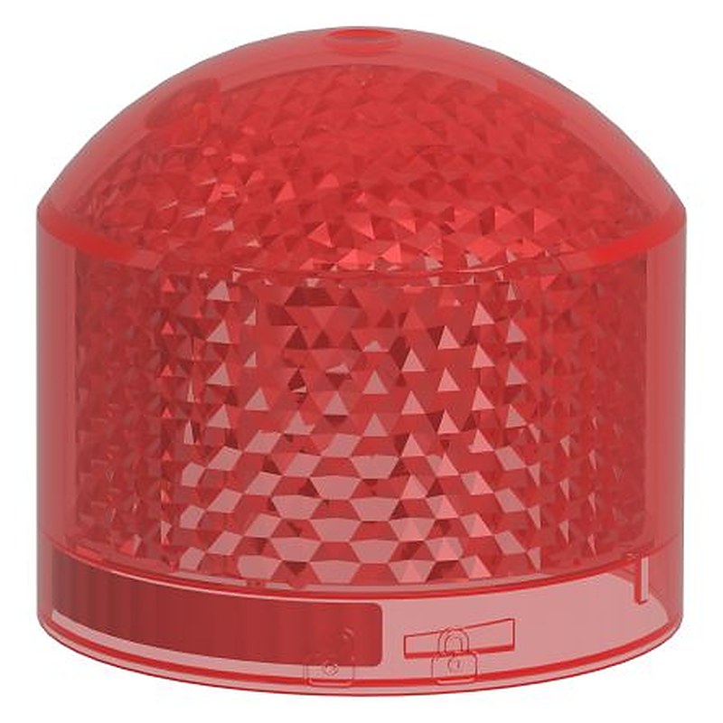 Schneider Electric Harmony XVB7 Series Red Flashing Effect Indicator Light, LED Bulb 24V ac/dc, AC/DC, IP66