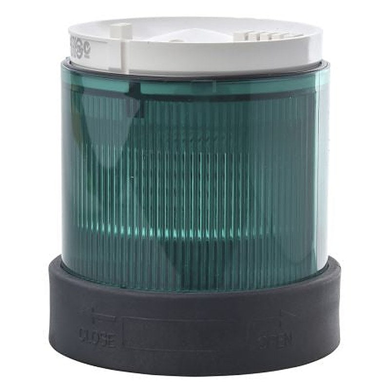 Schneider Electric XVB Series Green Steady Effect Beacon Unit, LED Bulb 24V ac/dc, AC/DC, IP65