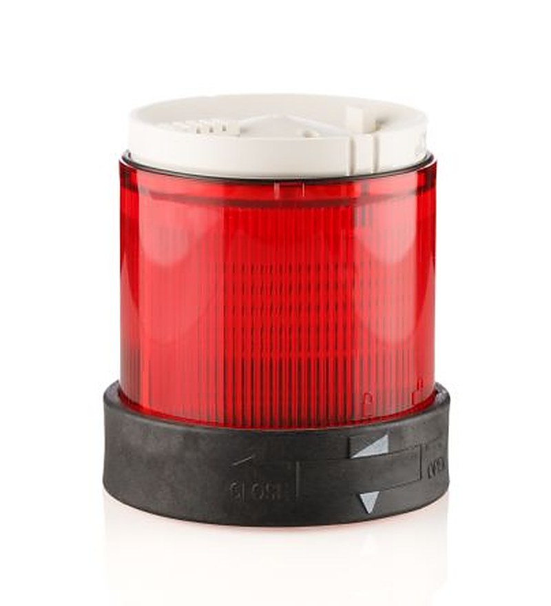 Schneider Electric Harmony XVB Series Red Steady Effect Beacon Unit, LED Bulb 24V ac/dc, AC, DC, IP65