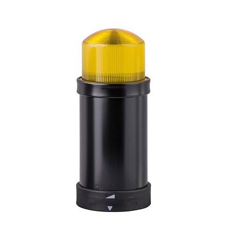 Schneider Electric Harmony XVBC Series Yellow Flashing Effect Beacon Unit, LED Bulb 230V ac, AC, IP65