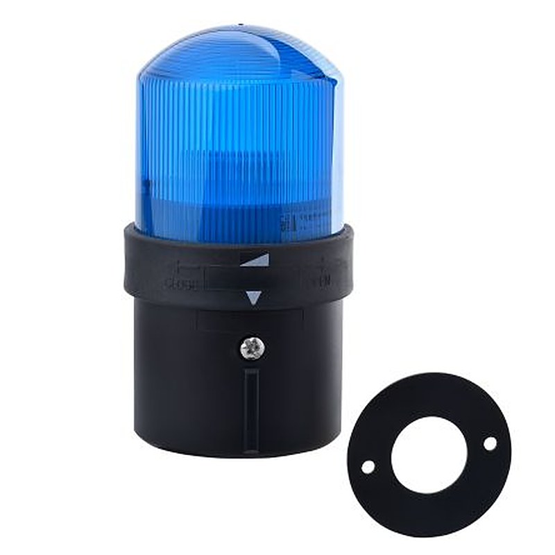 Schneider Electric Harmony XVBL Series Blue Flashing Effect Beacon Unit, LED Bulb 24V, AC/DC, IP65, IP66