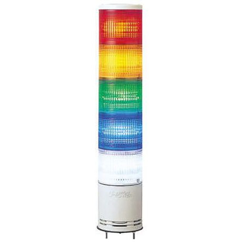 Schneider Electric Harmony Series White, Blue, Green, Red, Amber Signal Tower No Sounder Component, 5 Lights 24V ac/dc
