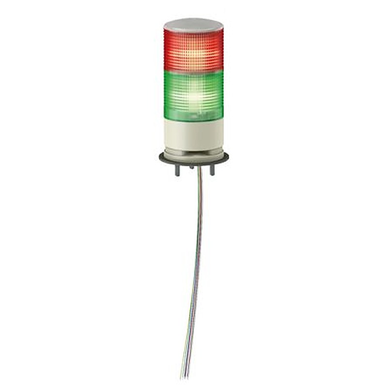 Schneider Electric Harmony XVC6 Series Orange, Green, Red Signal Tower Buzzer, 3 Lights 24V Base