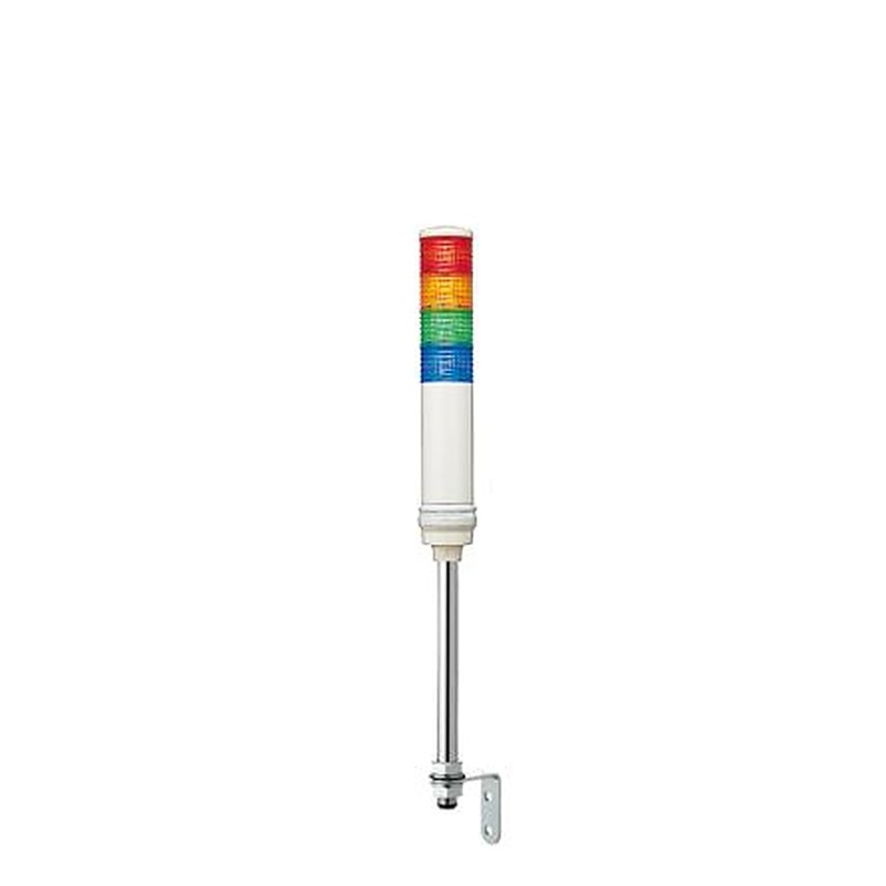 Schneider Electric Harmony XVC6 Series Red, Orange, Green, Blue Signal Tower No Sounder Component, 4 Lights 240V Tube