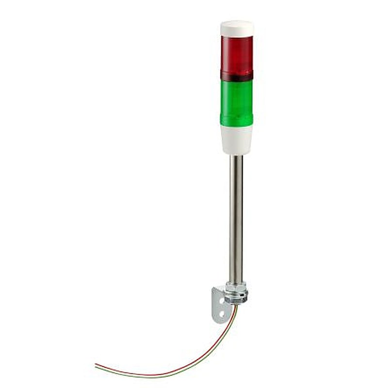 Schneider Electric Harmony XVM Series Red, Green Signal Tower, 2 Lights 230V ac Vertical