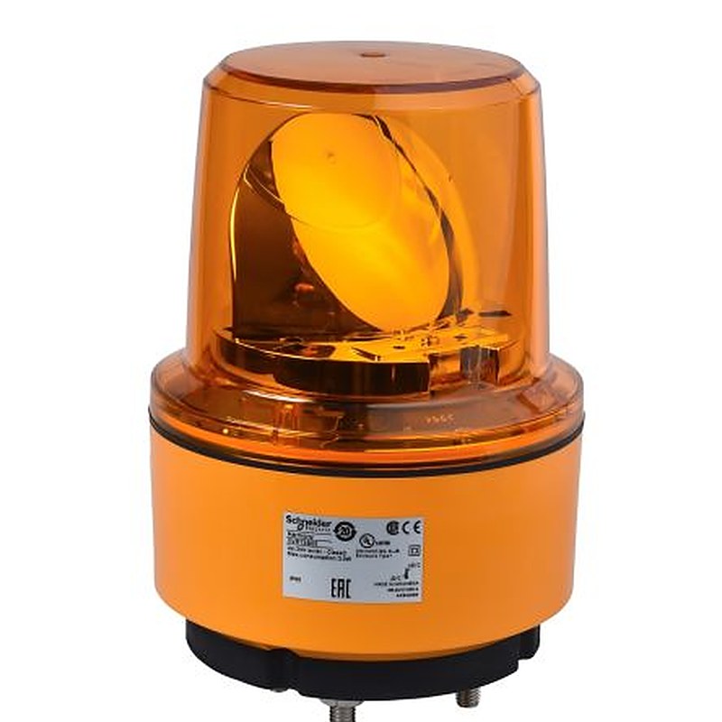 Schneider Electric Harmony Series Amber Beacon 24V dc, LED Bulb, IP66 Base Mount