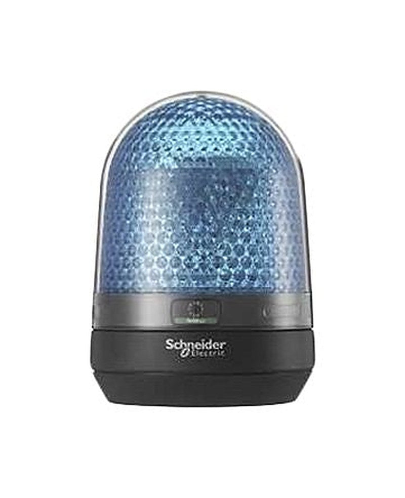 Schneider Electric Harmony XVR Series Blue Rotating, Flashing Beacon 230V ac, LED Bulb Base, IP65, IP23