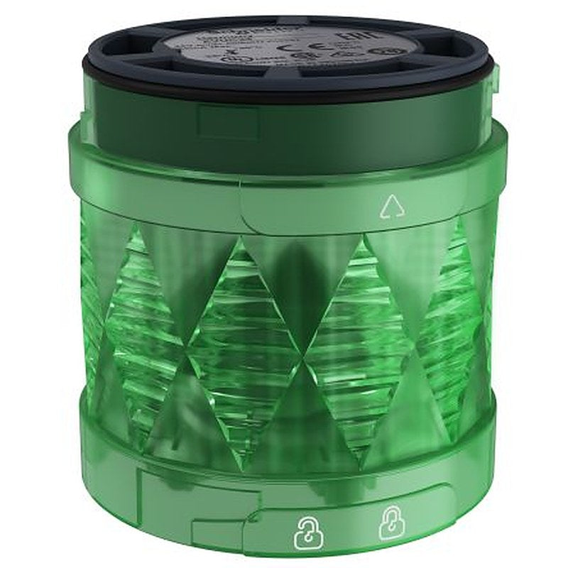 Schneider Electric Harmony Series Green Steady Effect LED Beacon, LED Bulb 24V ac/dc, DC, IP65