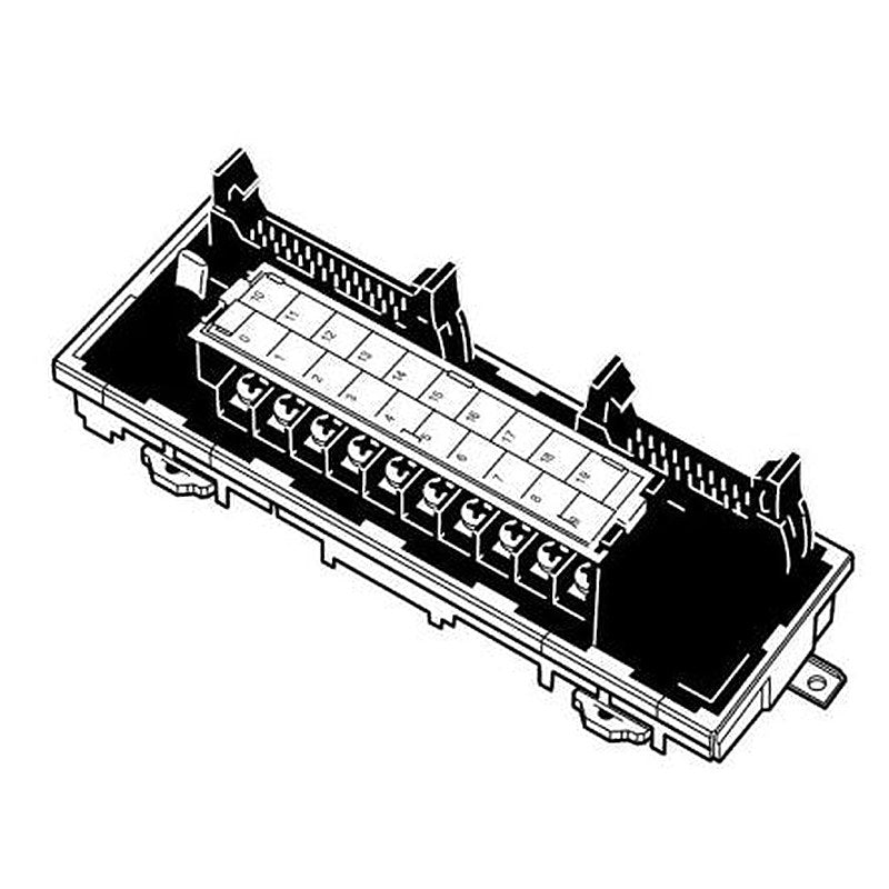 Omron XW2B Series Terminal Block for Use with S1W-NC113/133