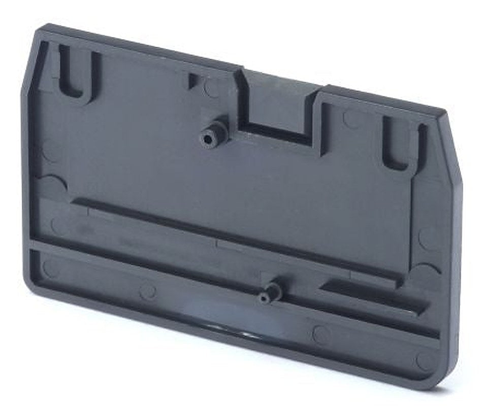 Omron XW5E Series End Cover for Use with XW5G-P2.5-1.1-1 Grounding Terminal Block, XW5T-P2.5-1.1-1 Feed Through Terminal