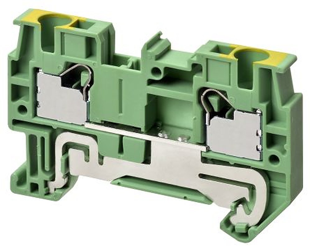 Omron XW5G-P4.0-1.1-1 XW5G Series Non-Fuse DIN Rail Terminal Grey, 4mm², 1-Level, Push-in