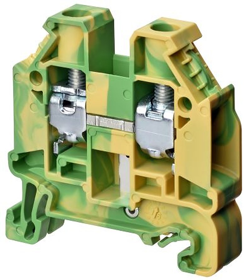 Omron XW5GS10111 XW5G Series DIN Rail Terminal Block Grey, 10mm², 1-Level, Screw