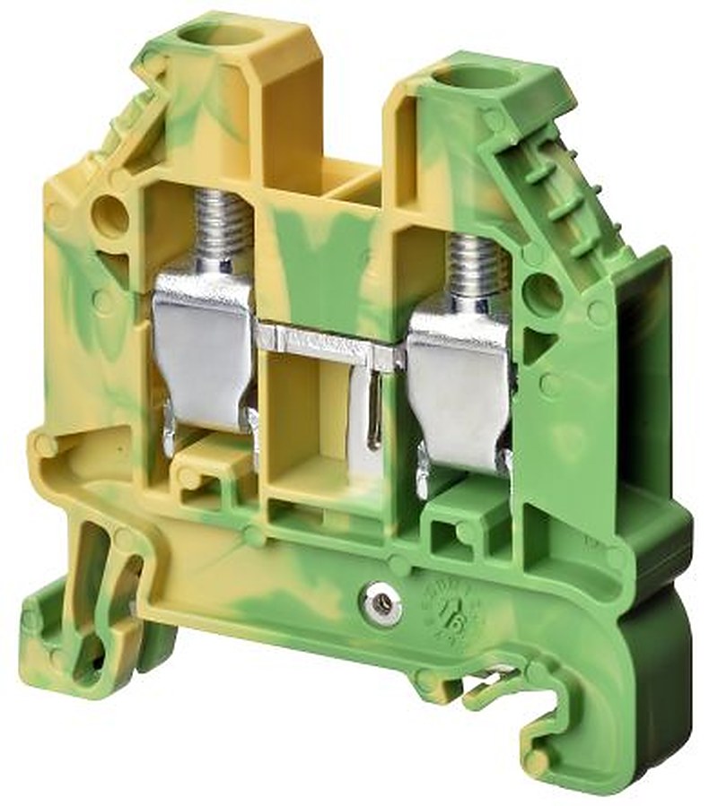 Omron XW5GS60111 XW5G Series DIN Rail Terminal Block Grey, 6mm², 1-Level, Screw