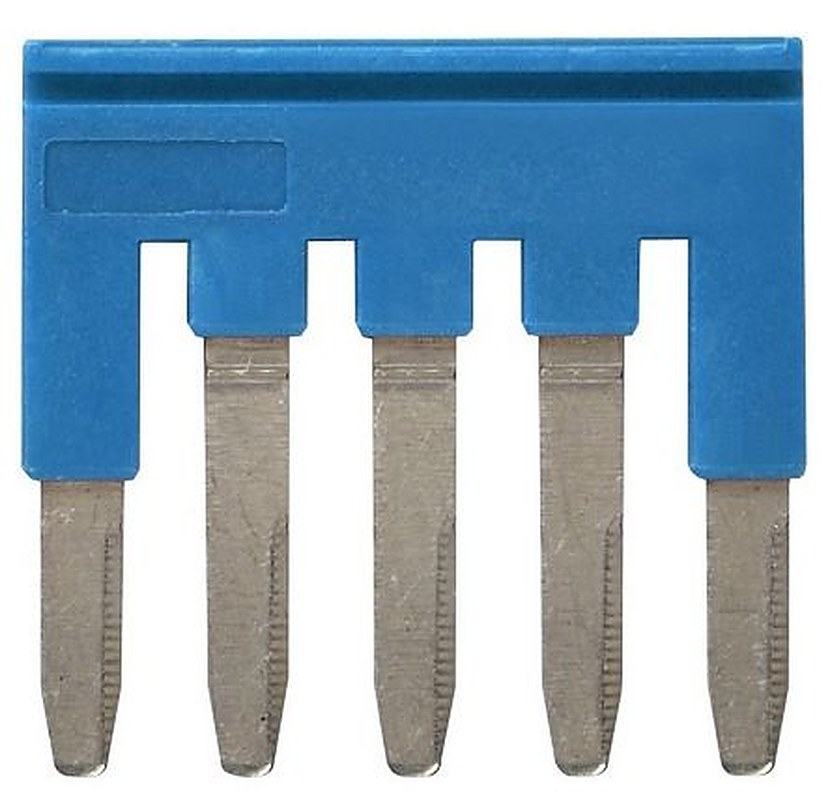 Omron XW5S Series Short Bar for Use with XW5G-P2.5-5 Grounding Terminal Block, XW5T-P2.5-5 Feed Through Terminal Block