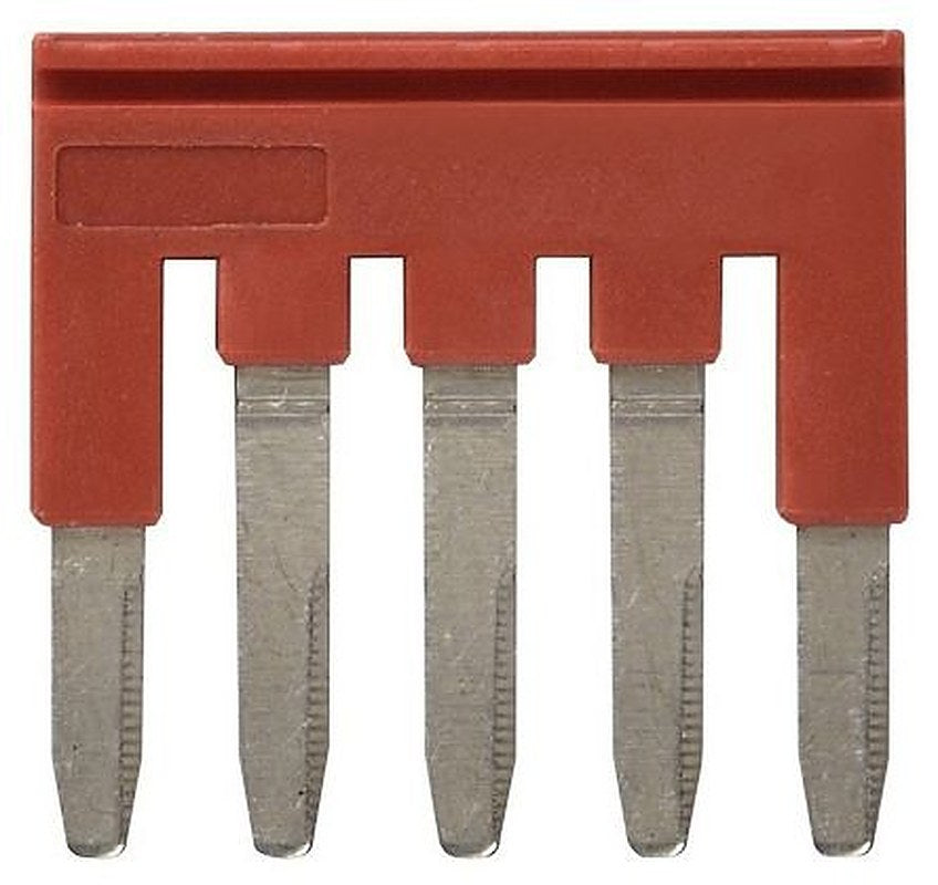 Omron XW5S Series Short Bar for Use with XW5G-P2.5-5 Grounding Terminal Block, XW5T-P2.5-5 Feed Through Terminal Block