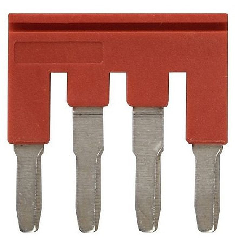 Omron XW5S Series Short Bar for Use with XW5T-P4.0-4 Feed Through Terminal Block, XW5G-P4.0-4 Grounding Terminal Block