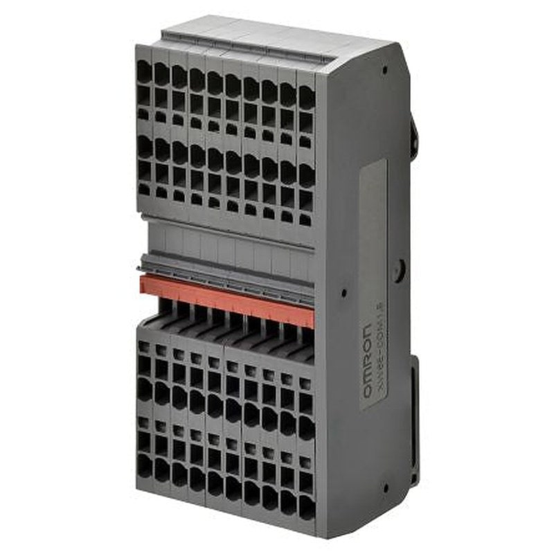 Omron XW6T-COM2.5X8RD XW6T Series DIN Rail Terminal Block Red, Screw