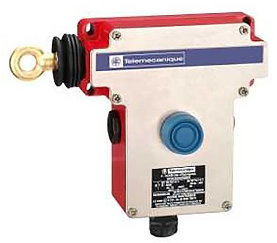 Telemecanique Sensors XY2CE Rope Pull Switch 229 mm, 1 NO/1 NC
