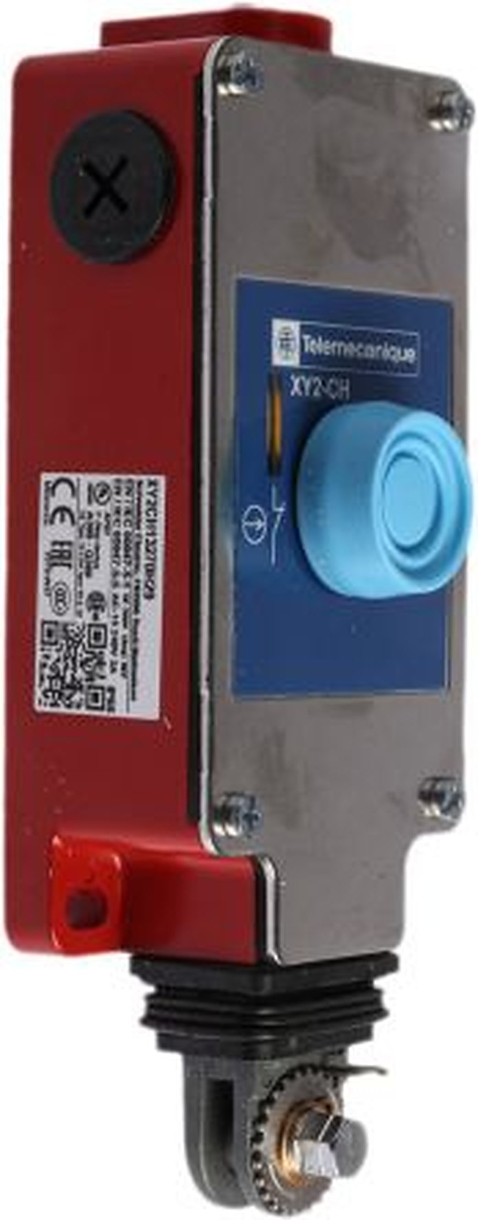 Telemecanique Sensors XY2CH Rope Pull Switch 68 mm, Straight, 2 NC