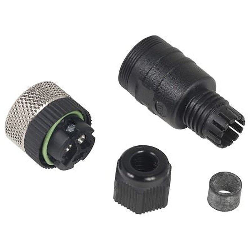 Telemecanique Sensors Circular Connector, 3 Contacts, Cable, Standard Connector, Socket, Female, IP67, XZCC Series
