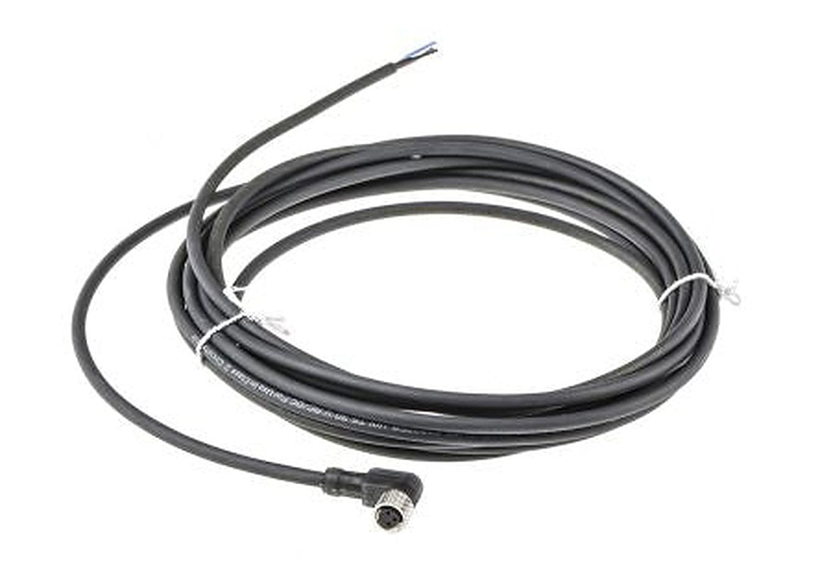 Telemecanique Sensors Female 3 way Right Angle to Unterminated 3 way Free End Sensor Actuator Cable, 5 m