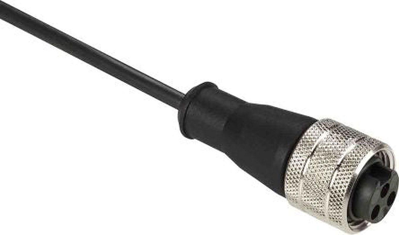 Telemecanique Sensors Female 3 way 7/8 In Circular, Straight to Unterminated Free End Sensor Actuator Cable, 5 m