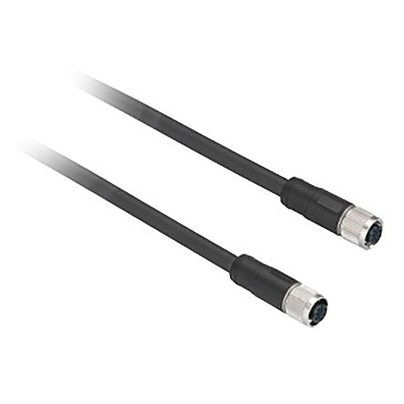 Telemecanique Sensors Female 5 way Straight to Female 5 way M12 Sensor Actuator Cable, 3 m
