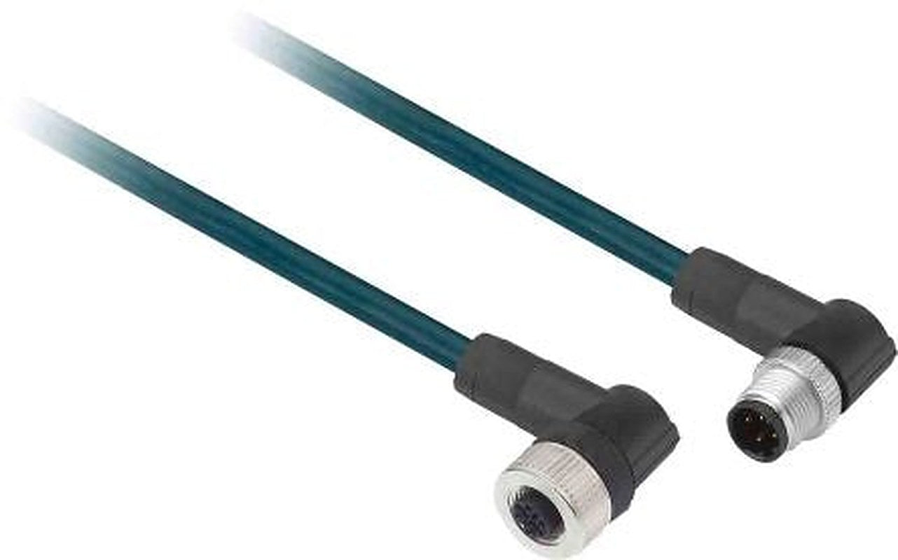 Telemecanique Sensors Male 4 way Straight to Female 4 way Straight Sensor Actuator Cable, 2 m