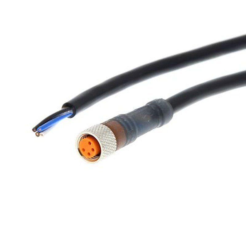 Omron Female 4 way Right Angle to Unterminated Sensor Actuator Cable, 5 m