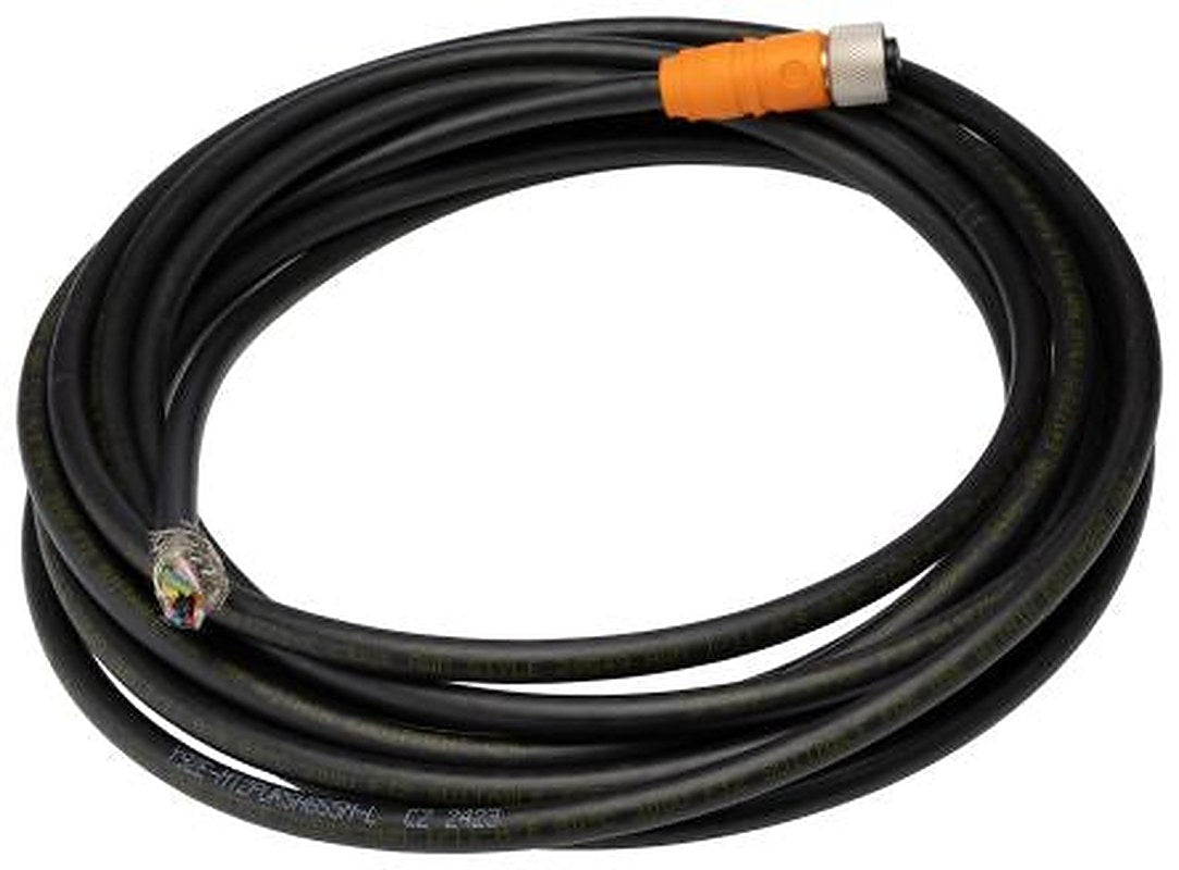 Omron Male/Female 8 way Threaded to Male 8 way Unterminated Sensor Actuator Cable