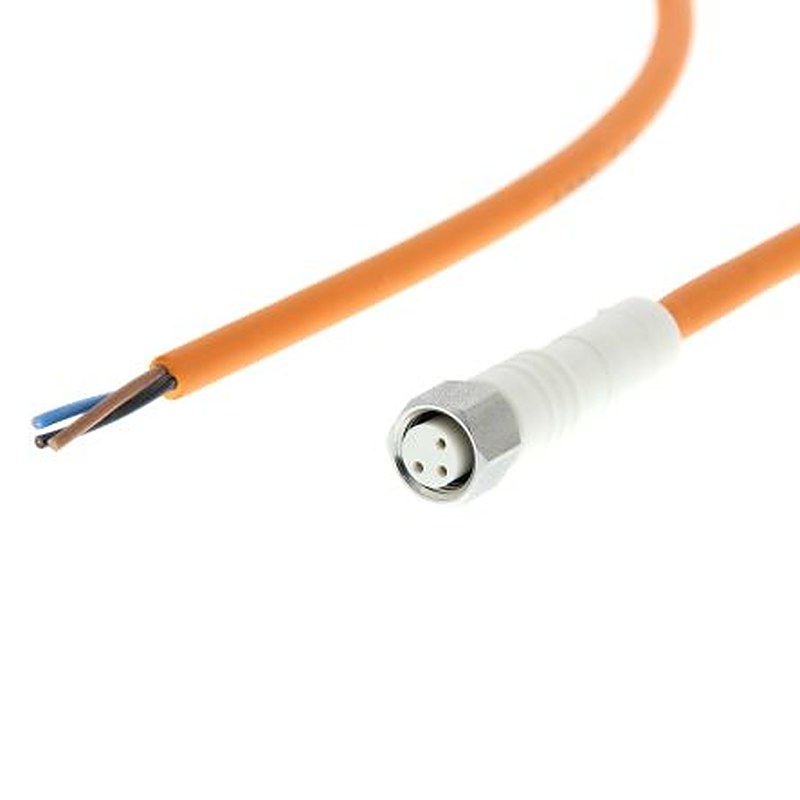 Omron Female 3 way Straight to Unterminated Sensor Actuator Cable, 5 m