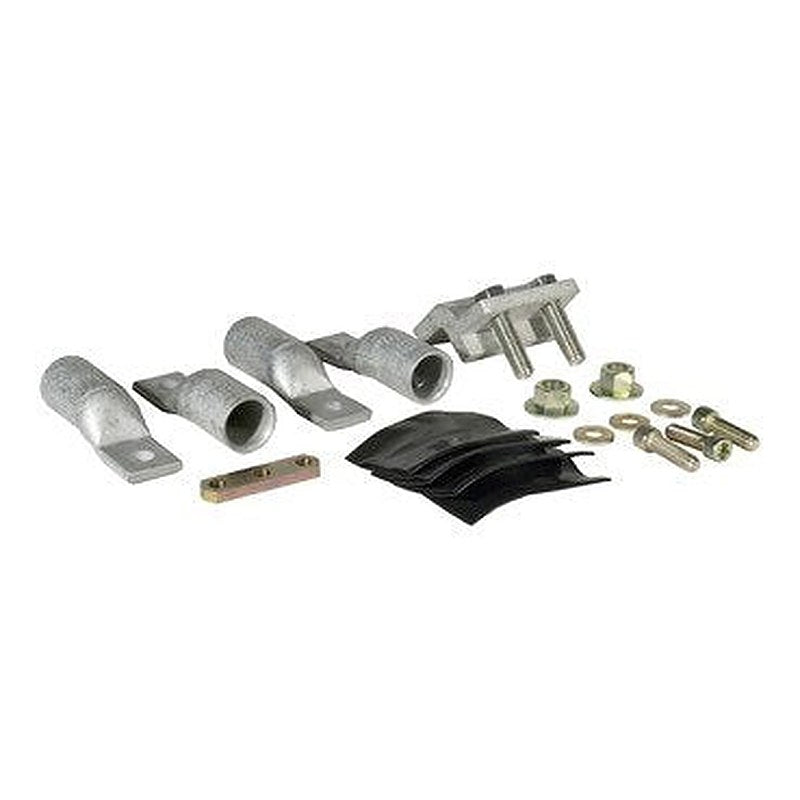 Circuit breaker accessory, PowerPacT R, compression lug kit, I-Line, aluminum, 4 lugs, 1200A (Circuit breaker accessory PowerPacT R) is a Schneider Electric product. Designed for reliable performance and long service life. Available across Iraq — contact us for pricing and delivery options.