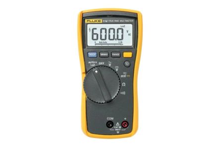 Fluke 114 Digital Digital Multimeter True RMS, RSCAL Calibrated