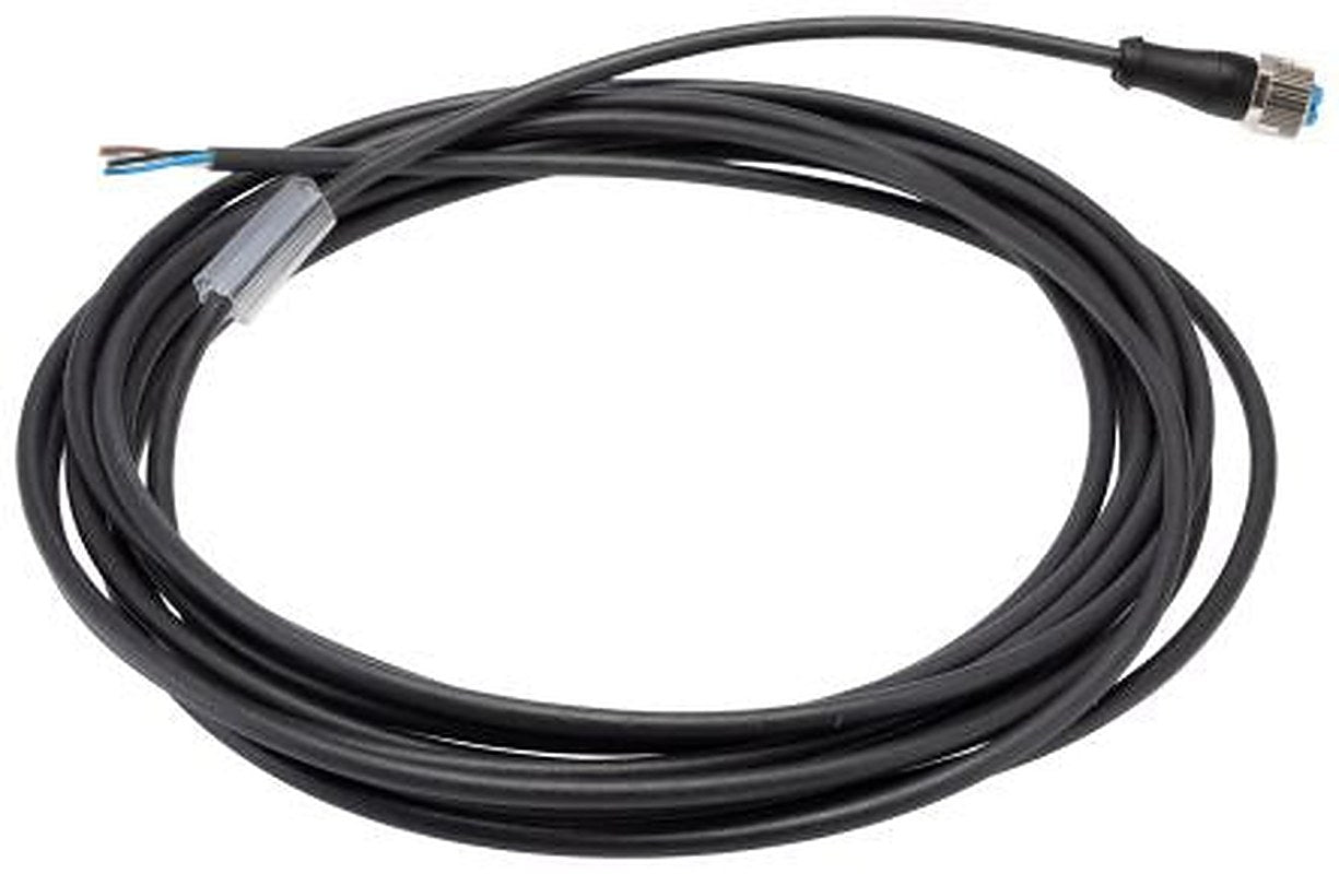 SICK Female 4 way M12 to Unterminated Unterminated Sensor Actuator Cable, 5 m