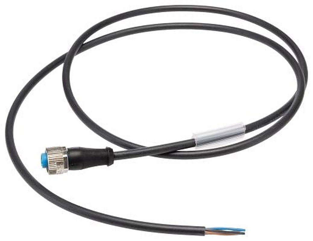 SICK Female 5 way M12, Straight to Unterminated 4 way Unterminated Connector Cable, 1 m