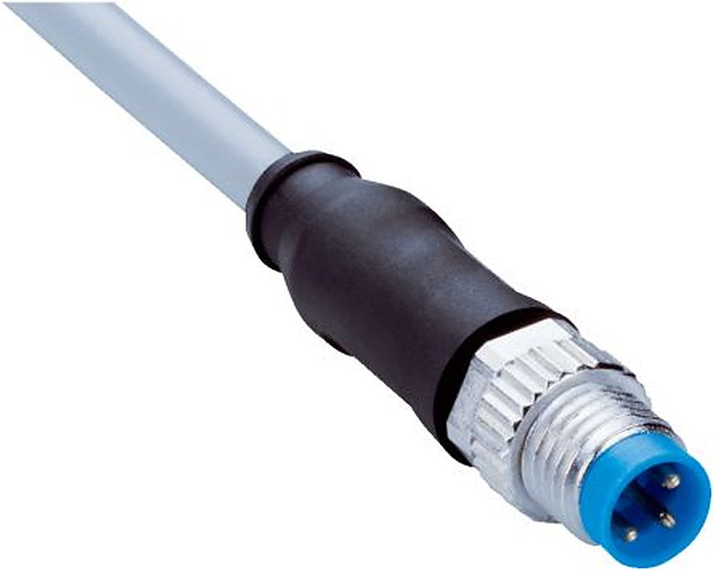 SICK Male 3 way M8, Straight to Unterminated Free Cable End Connector Cable, 5 m
