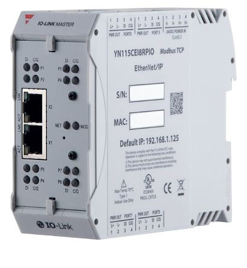 Carlo Gavazzi Y Series Sensor Box, 10 Port, Ethernet
