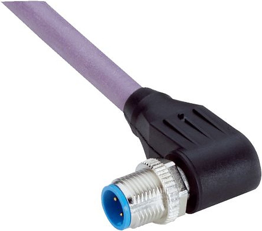 SICK Male 2 way M12, Right Angle to 2 way Unterminated Connector Cable, 5 m