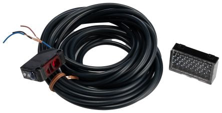 Omron Retroreflective Photoelectric Sensor, Block Sensor