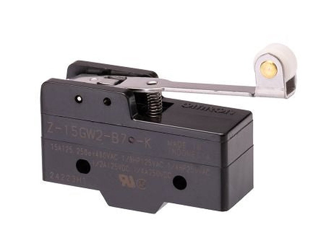 Omron Z Series Roller Lever Limit Switch, SPDT, IP00, Thermosetting Resin Housing, 500V