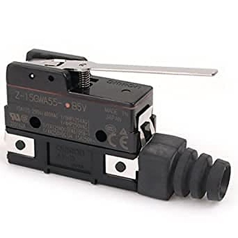 Omron Z Series Hinge Lever Limit Switch, IP62, Plastic Housing, 250V ac, 15A