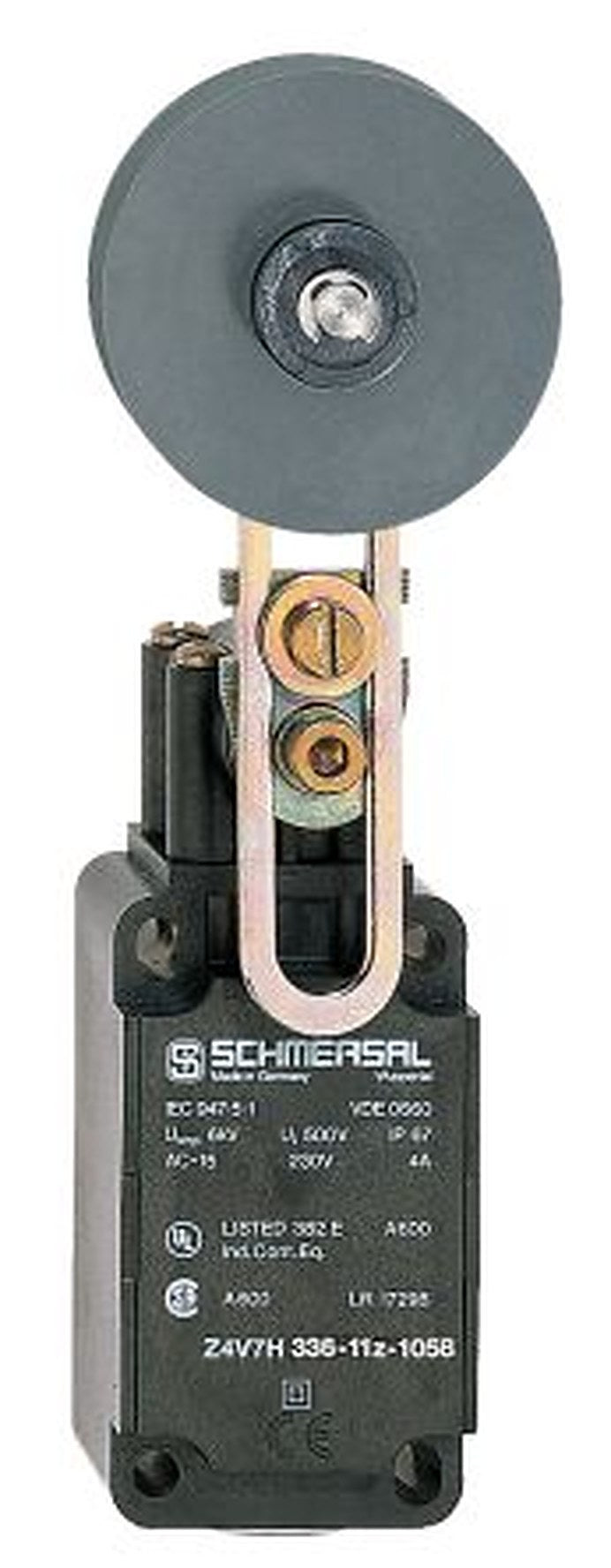 Schmersal Z4V7H Series Roller Lever Switch, 1 NO/1 NC, IP65, IP67, Plastic Housing, 230V ac