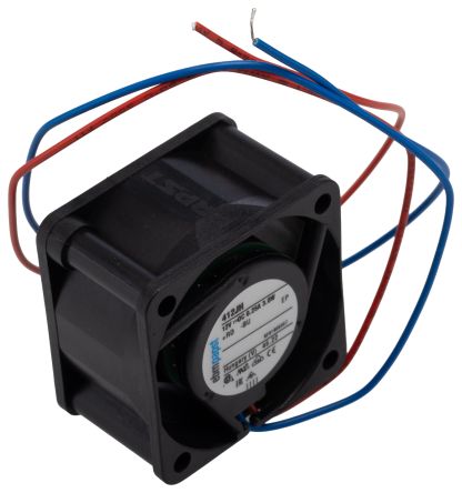 ebm-papst 400 Series Axial Fan, 12V dc, 22 m³/h, 3 W, 250 mA Max 40 mm 40mm 25.4 mm