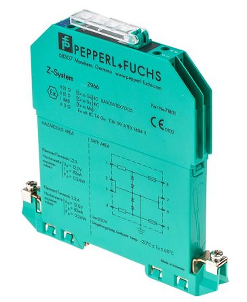Pepperl + Fuchs 2 Channel Zener Barrier, ATEX