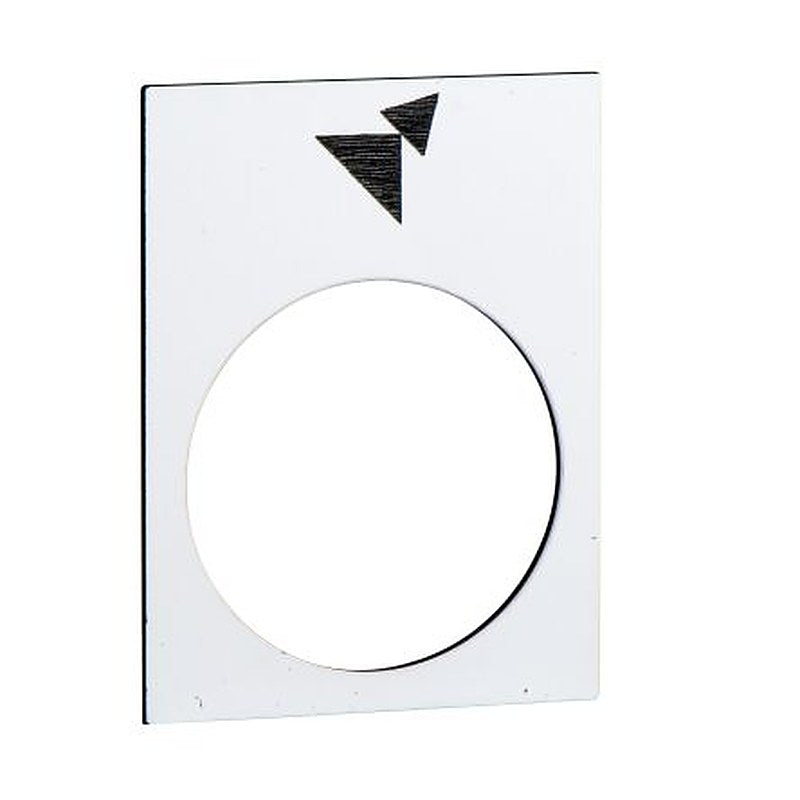 Schneider Electric Legend for Use with XACB, XACM, Pre-printed "Black forward, Slow-Fast